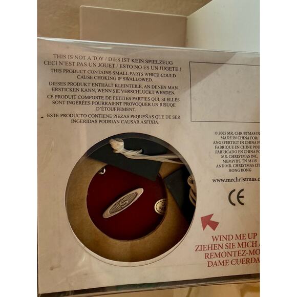 Mr Christmas Animated Musical Ferris Wheel Wind Up We Wish You Merry 2005 - Picture 4 of 7